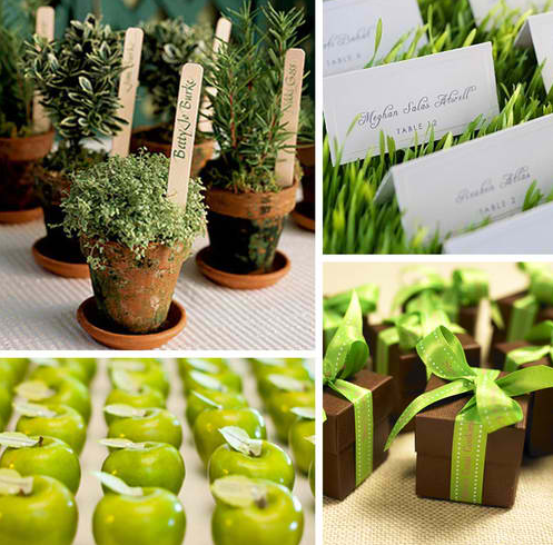 Green Weddings are a great and very personal contribution